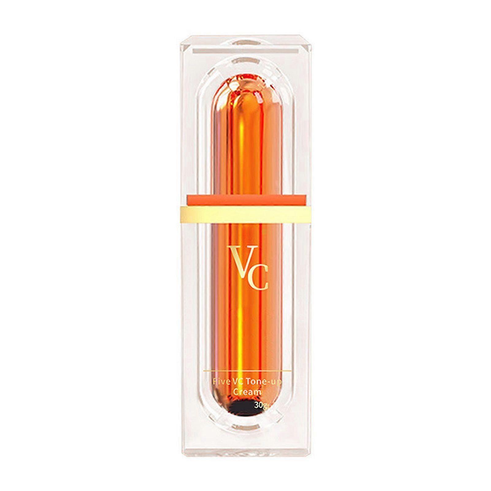 Five Vitamin-C Tone-Up Cream For Face, Multi-Vc Natural Makeup Cream, Five Vitamin C Tone-Up Cream, Moisturizing Makeup Tone Up Cream