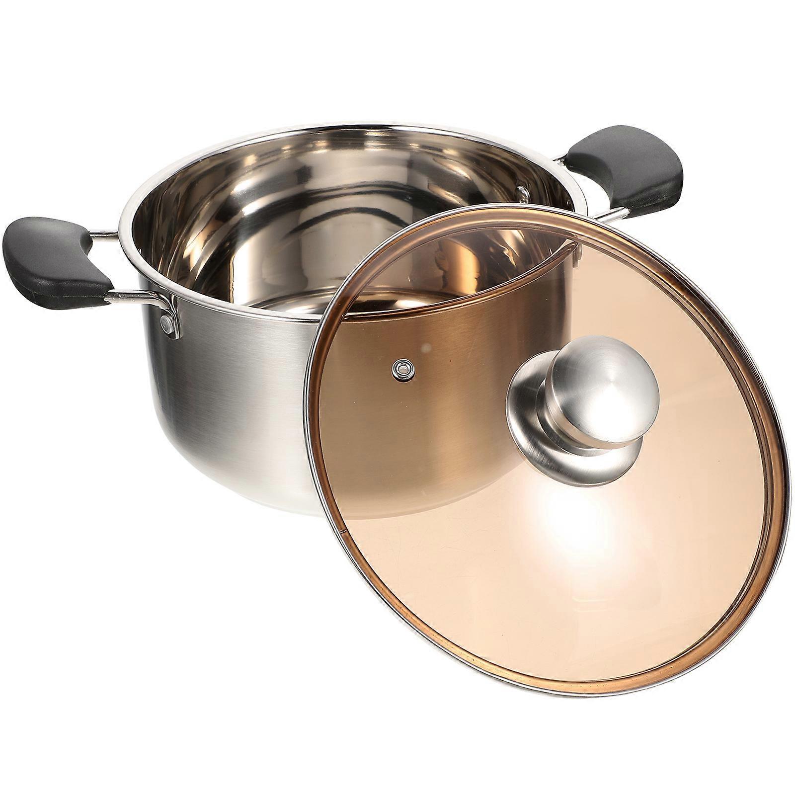 Stainless Steel Soup Pot for Kitchen Use Multifunctional Cooking Pot