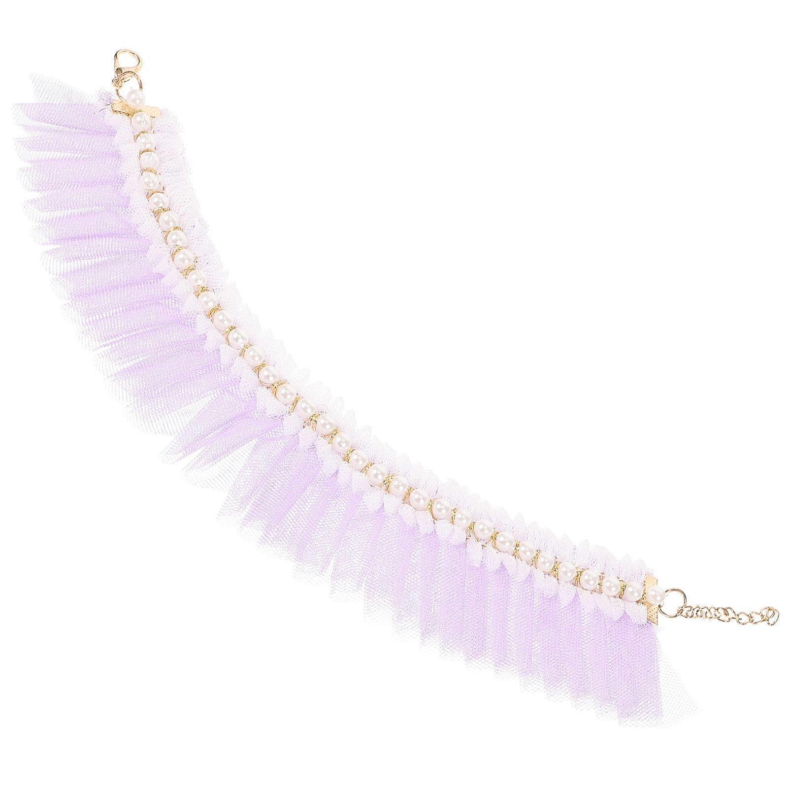 Adjustable Lace Cat Collar Decorative Kitten Collar Pets Neck Decor