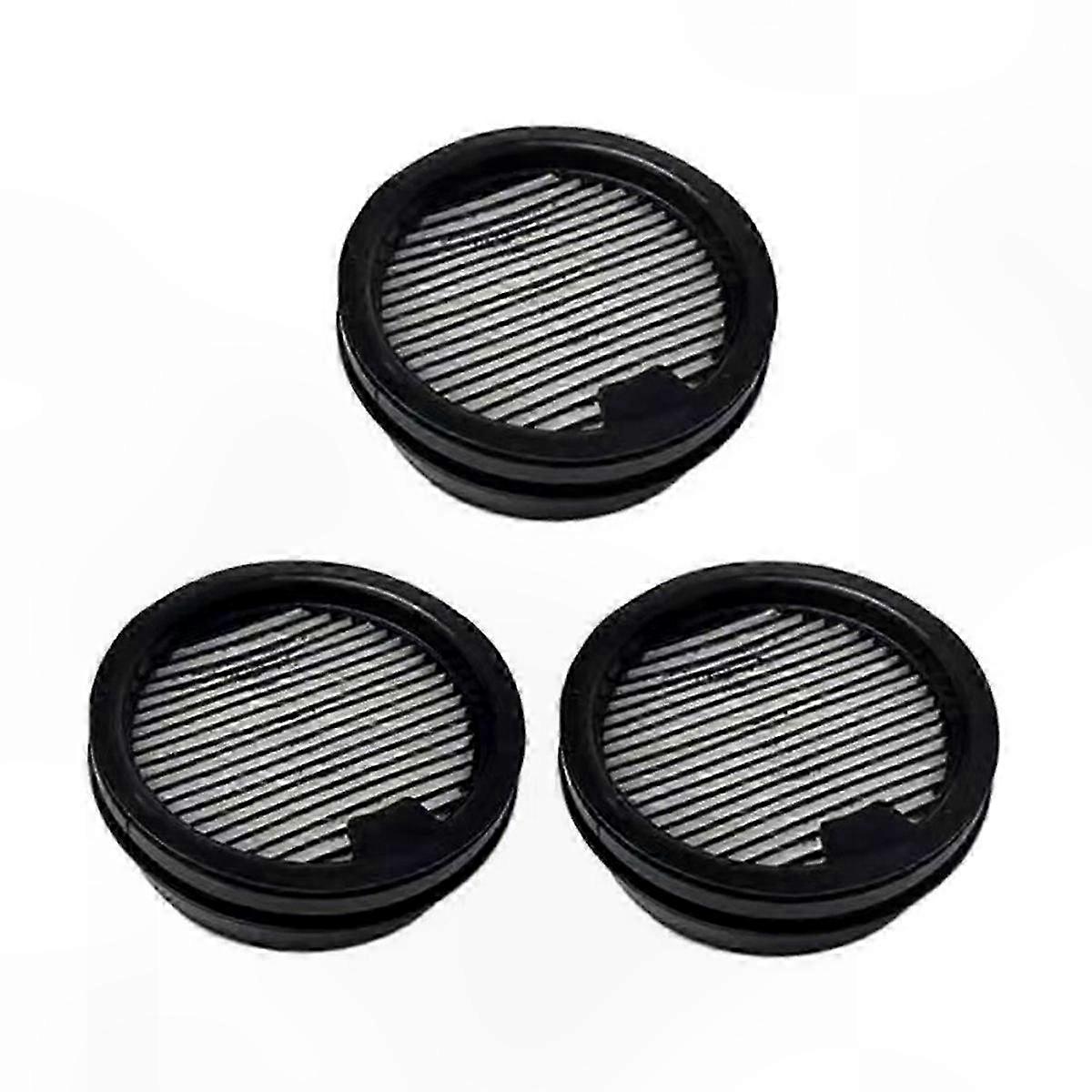 3-Pack HEPA Filters for Cordless Stick Vacuums, Compatible with Scrubber Models