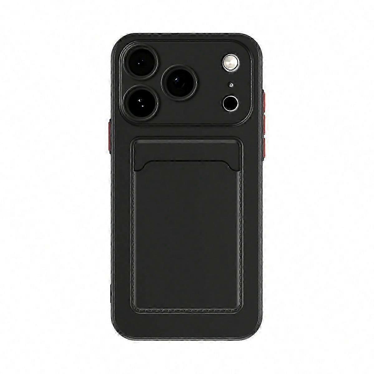 Contrast Color Button TPU Phone Case For iPhone 17 Pro Max