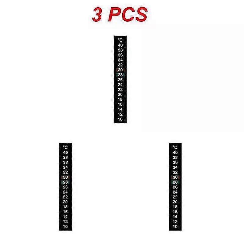 Digital Aquarium Home Stick-on Thermometer Fish Tank StripAdhesive Dual Scale C/F Discolor Temperature Measure Sticker Accessory