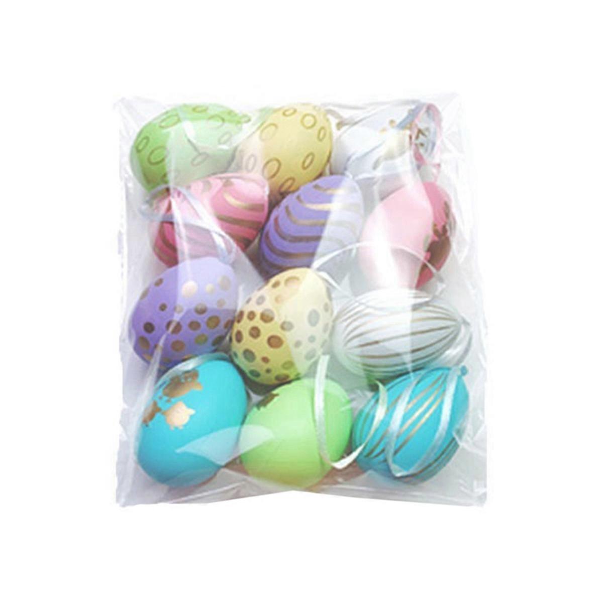 F Easter DIY hand-painted eggs kindergarten coloring toys