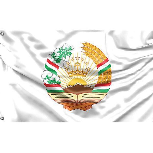 Tadsjikistans nasjonale emblemflagg FG1841