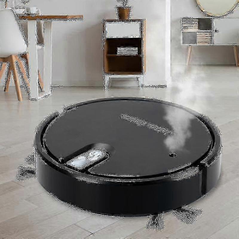 5-in-1 Robot Vacuum Cleaner with LED Lights, Quiet Wireless Mopping and Vacuuming