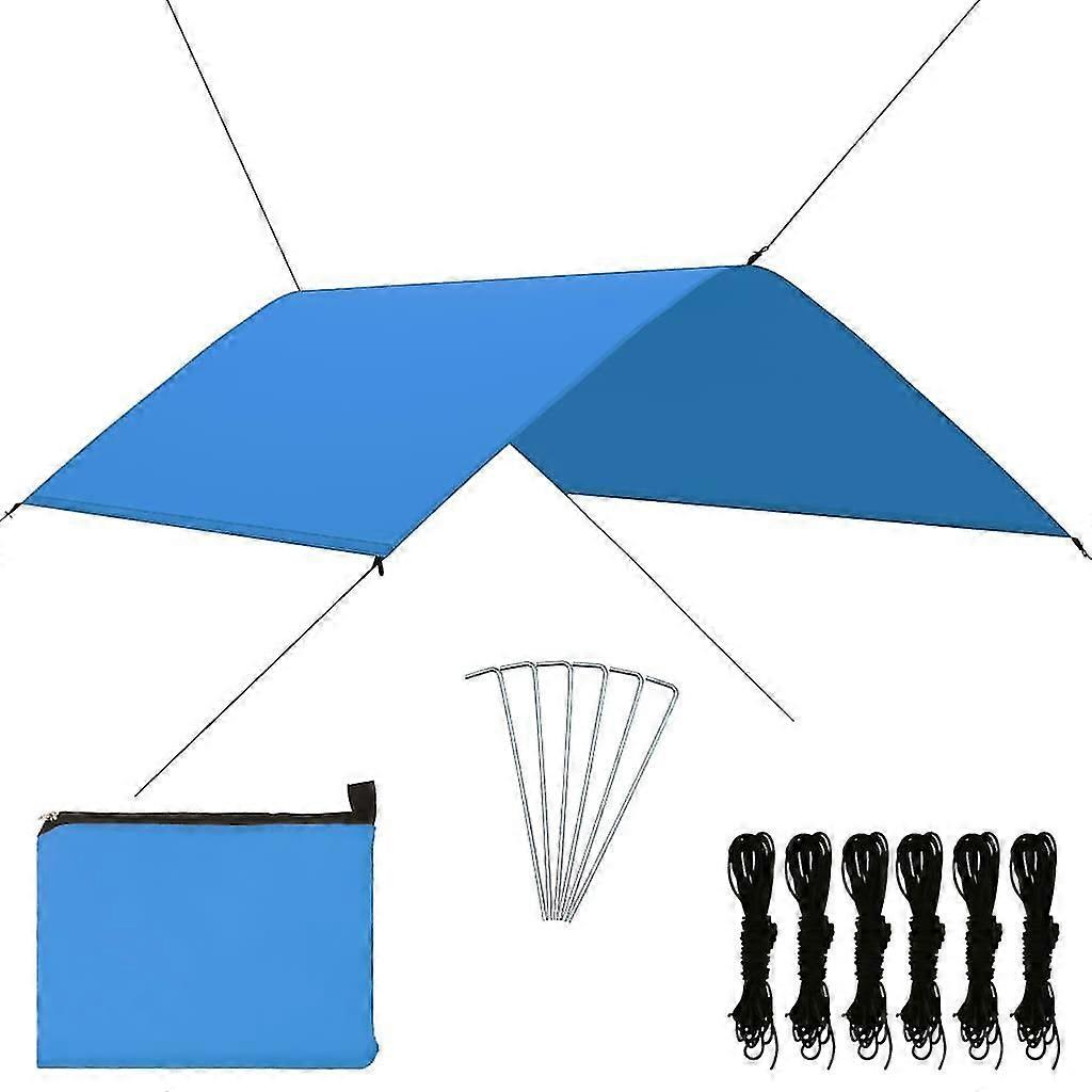 Outdoor Camping Blue Tarp 3x2 M