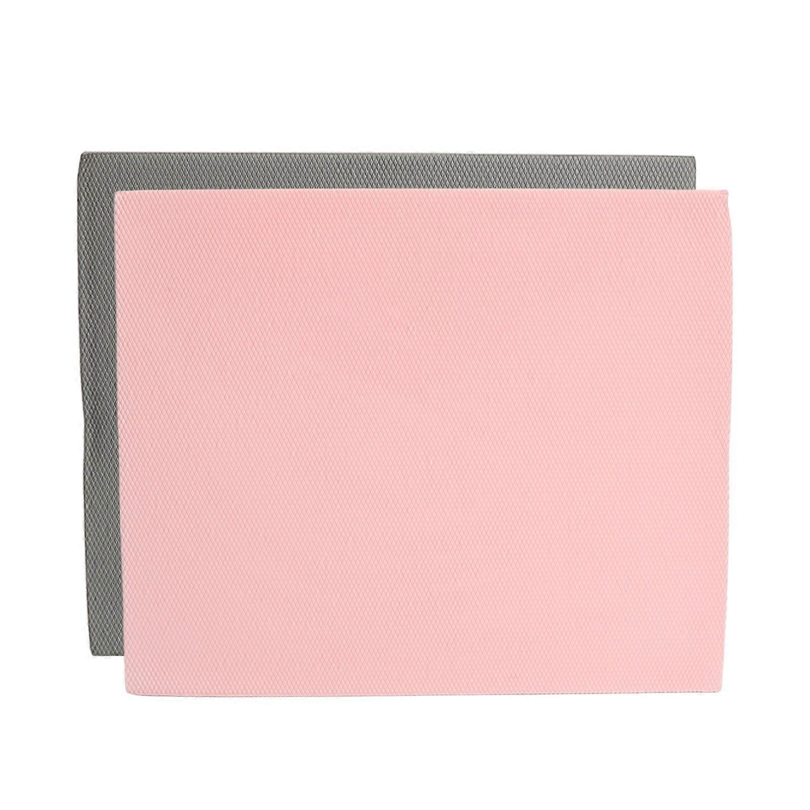 Balance Training Pad High Resilience Non Slip Ankle Knee Hip Soft Cushion for Stability Exercise Grey Pink