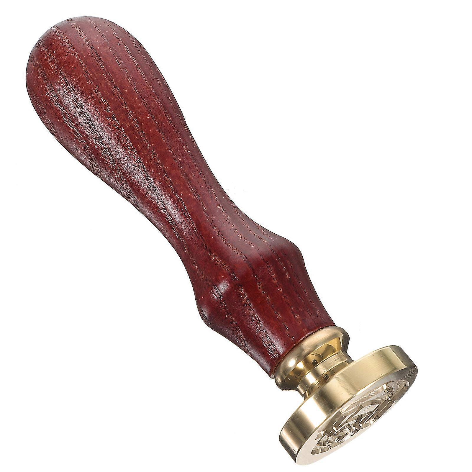 Sealing Floral Wood Handle for DIY Use 3Pcs Set