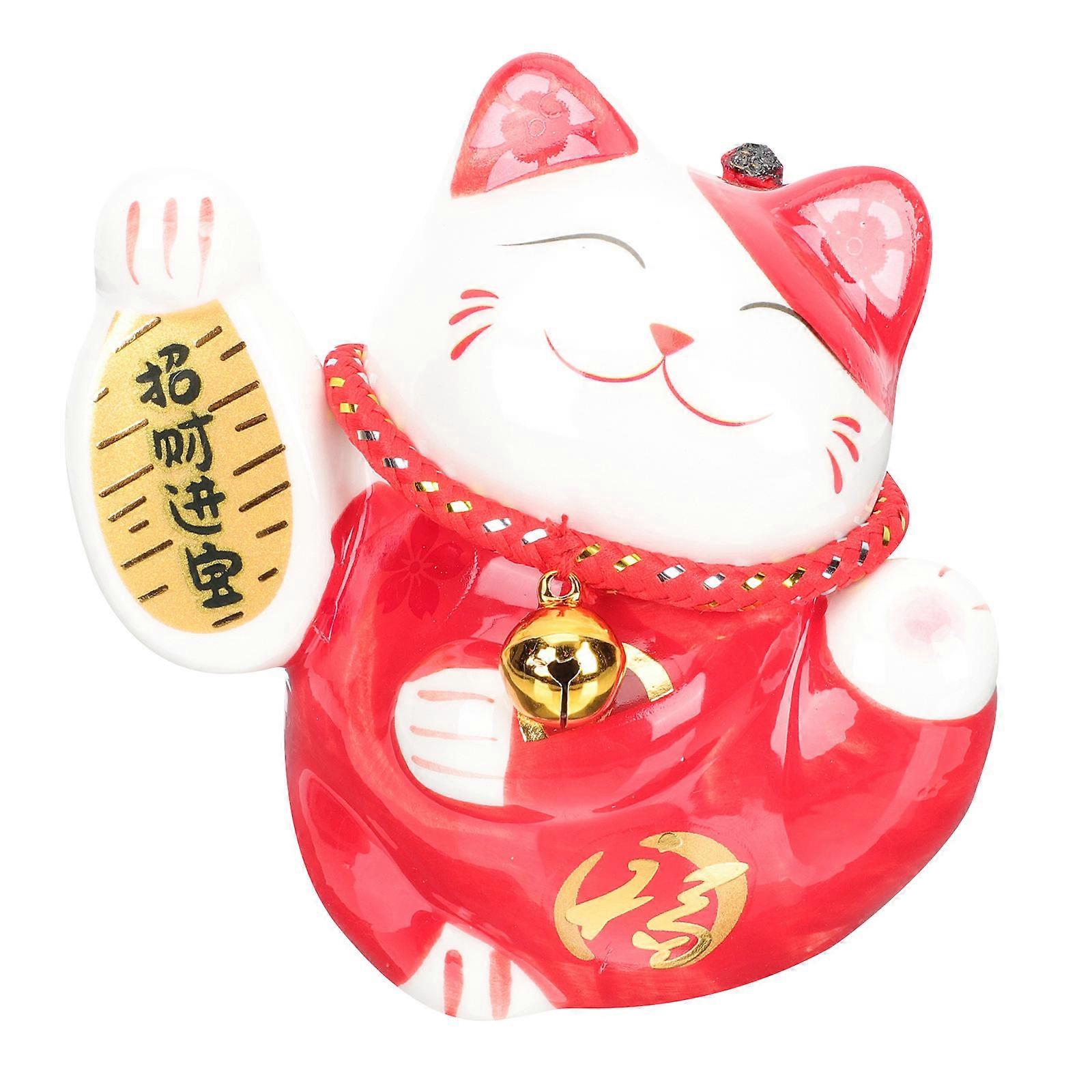 Ceramic Decor Cat Saving Pot 3Pcs for Home Decoration and Gift