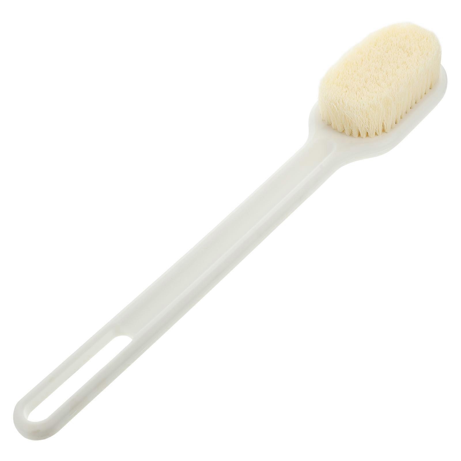 Bathroom Scrubber Practical Bathing Brush Multi Functional Cleaning Brush Body Massaging 36x6x4cm Long Handle 1Set