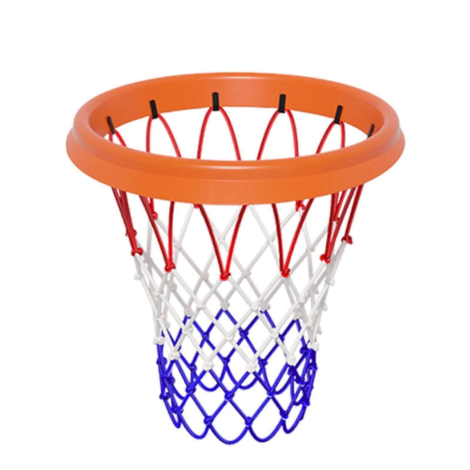 Sehuby Basketball Net,Basketball Basketball Meshes Frame for Indoor and Outdoor Removable Professional School Basketball Net Frame