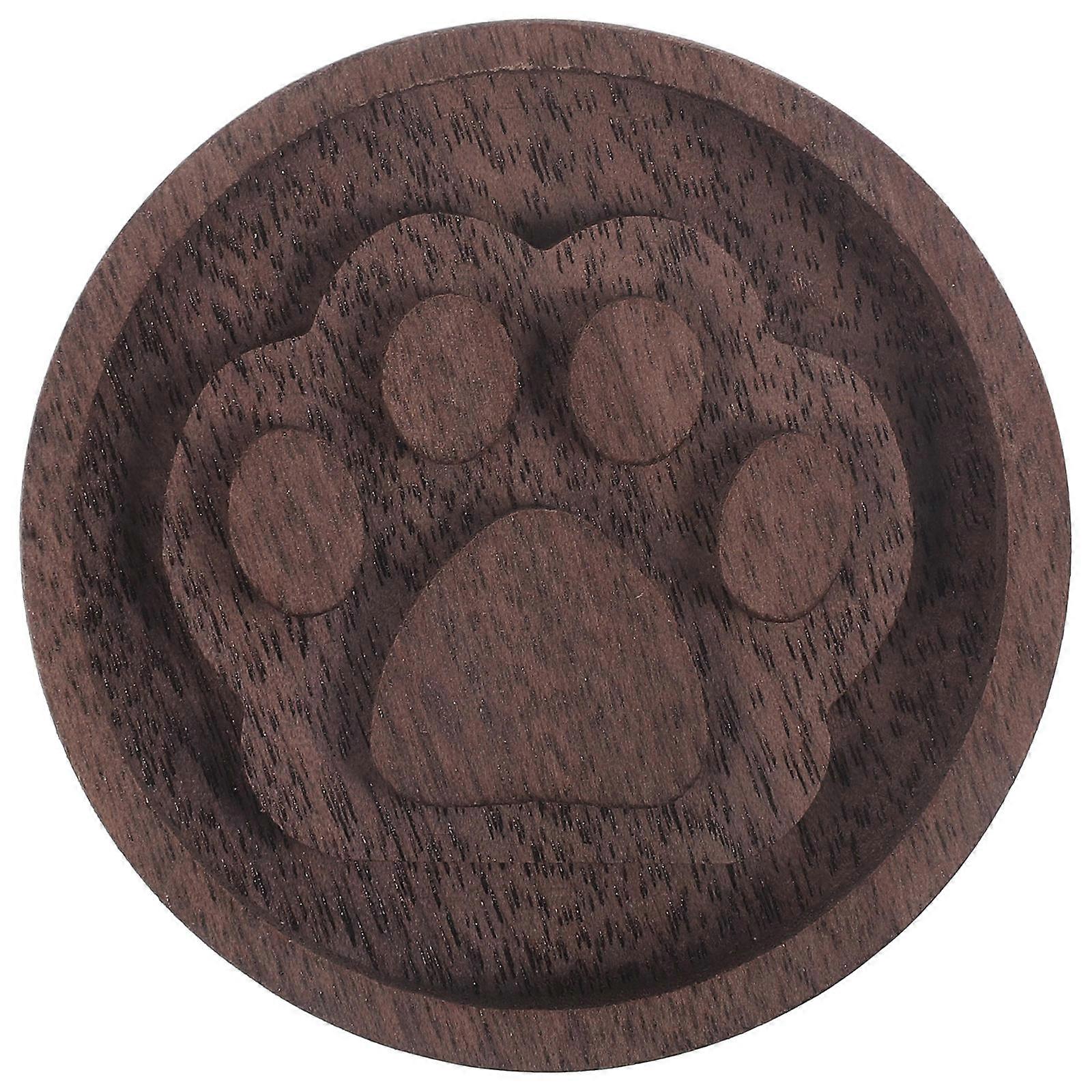 Wood Diffuser Aromatherapy Device Round Shape Brown For 1Pcs