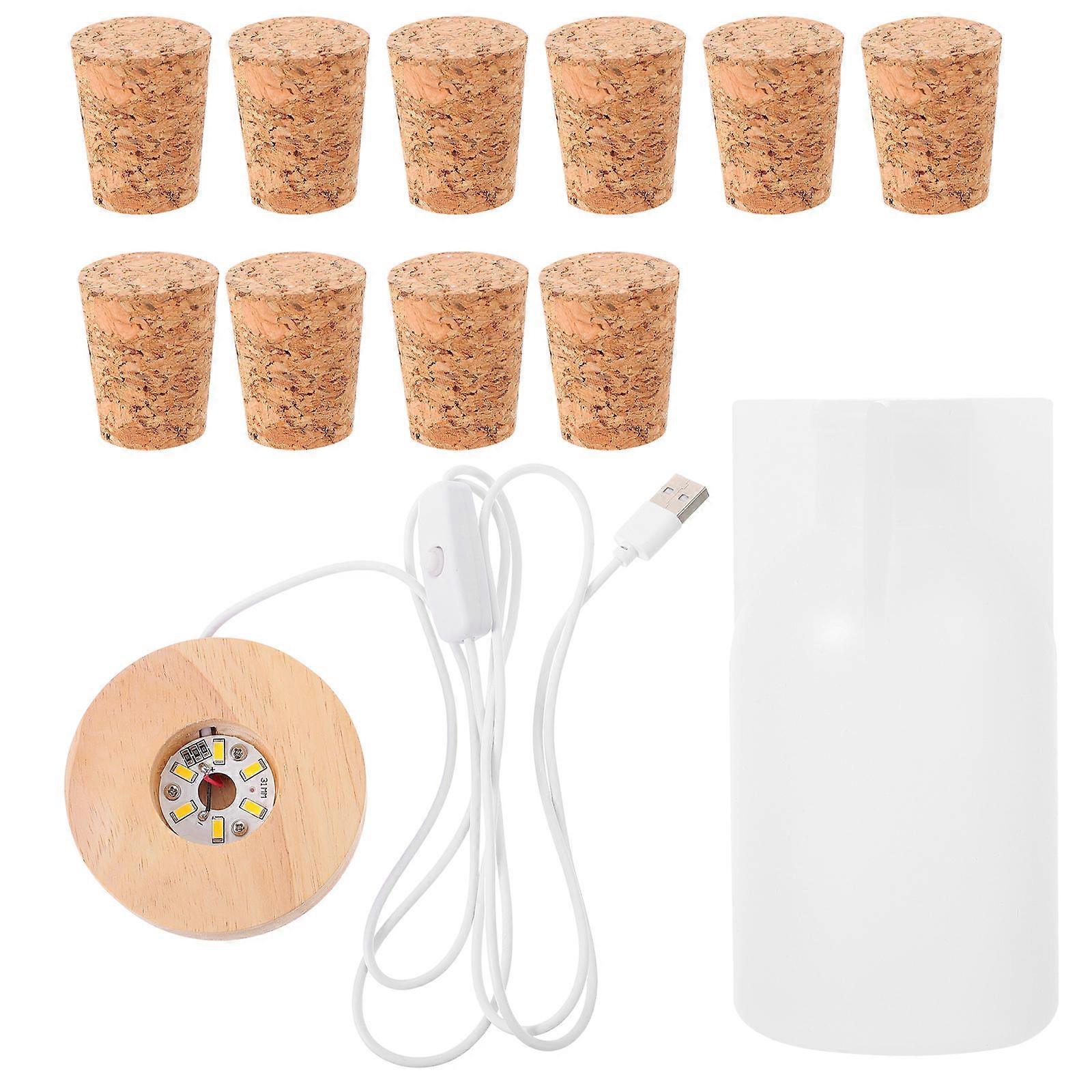 DIY Mold 3D Silicone Night Light Mold Set for Resin Crafting 2Sets