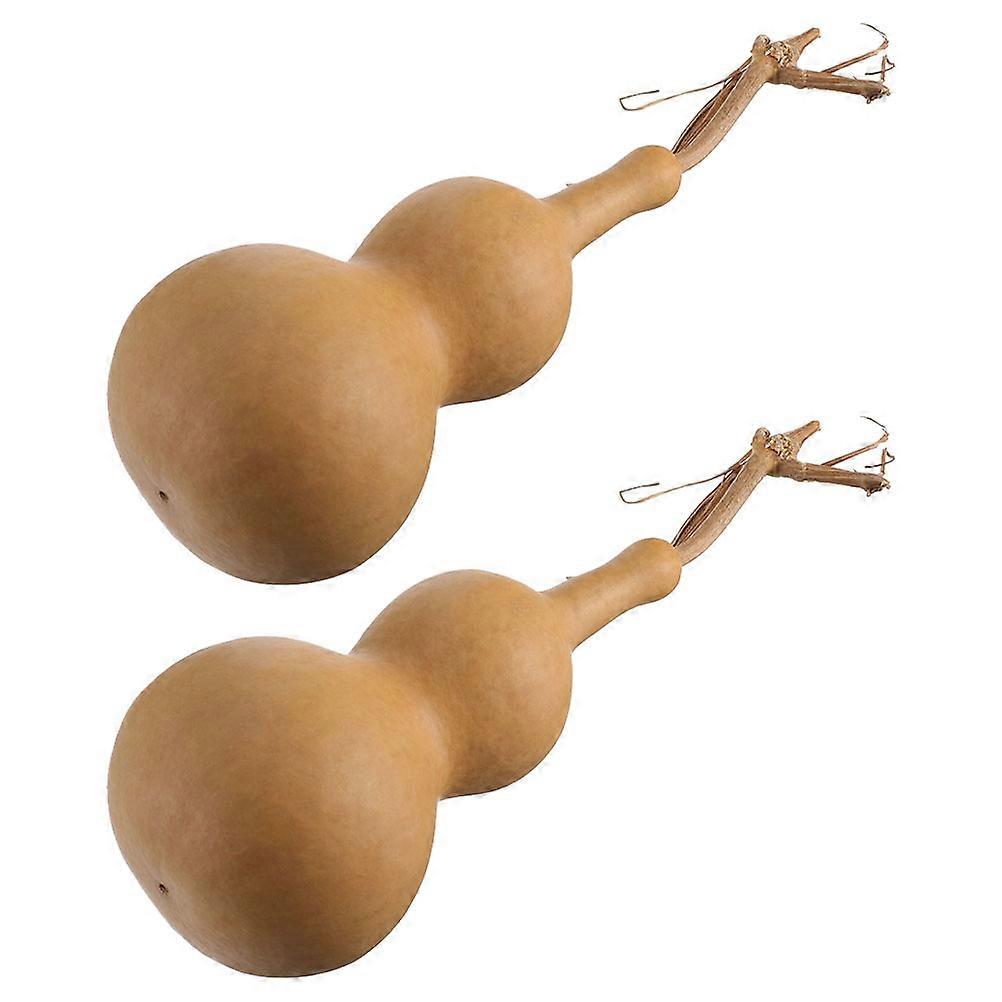 Decorative Natural Gourd Adornment for Desktop 16Pcs Pack