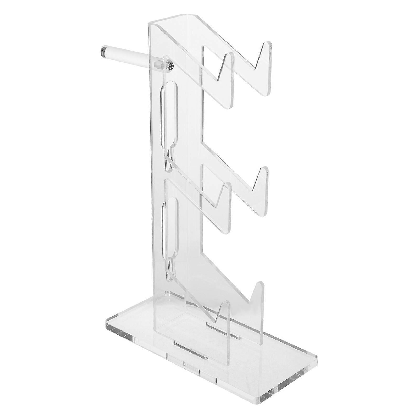 Transparent Game Controller Organizer Acrylic Display Stand 30.2X19CM For Home Use 1Set