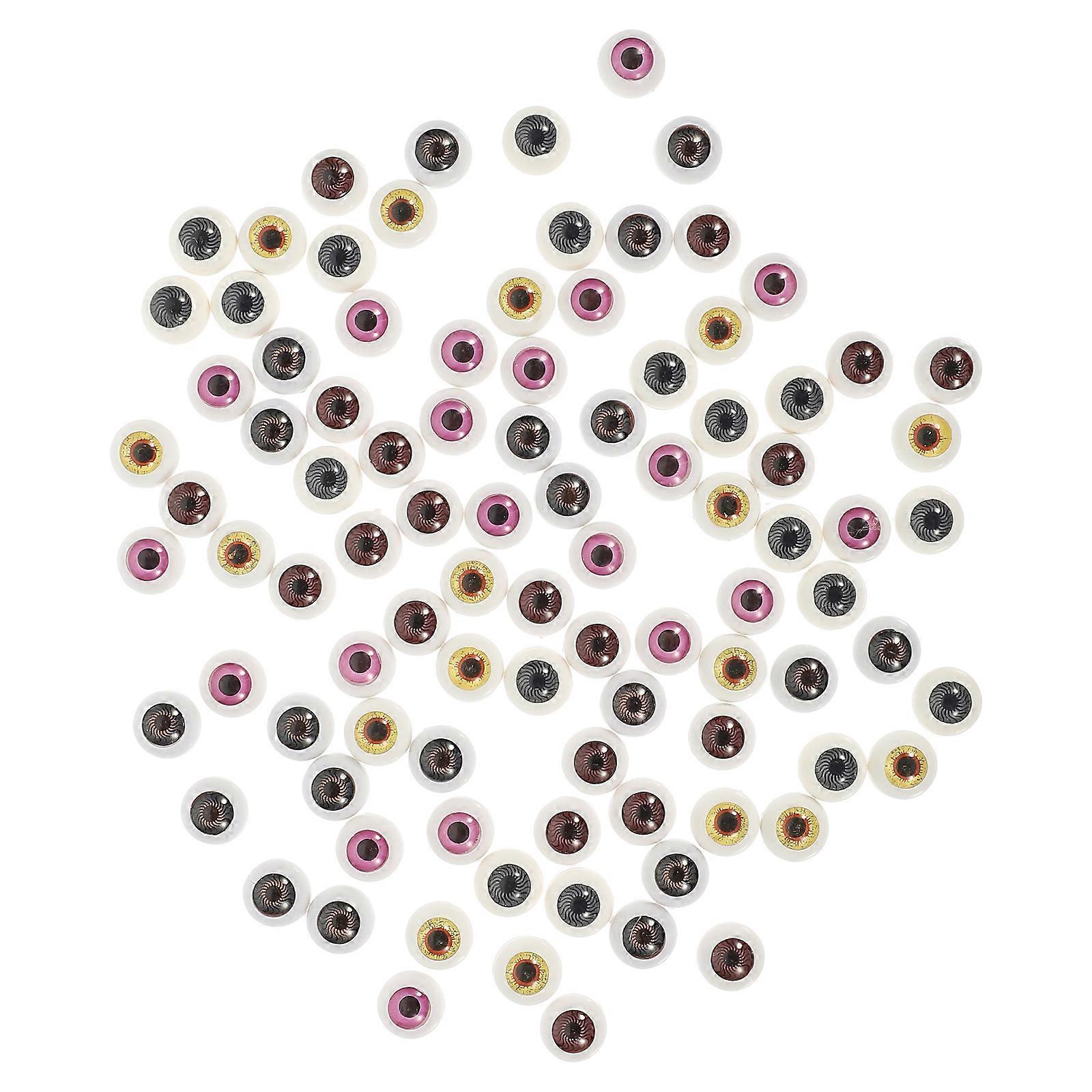DIY Acrylic Doll Eyes Doll Making Accessories Multi Color 500Pcs