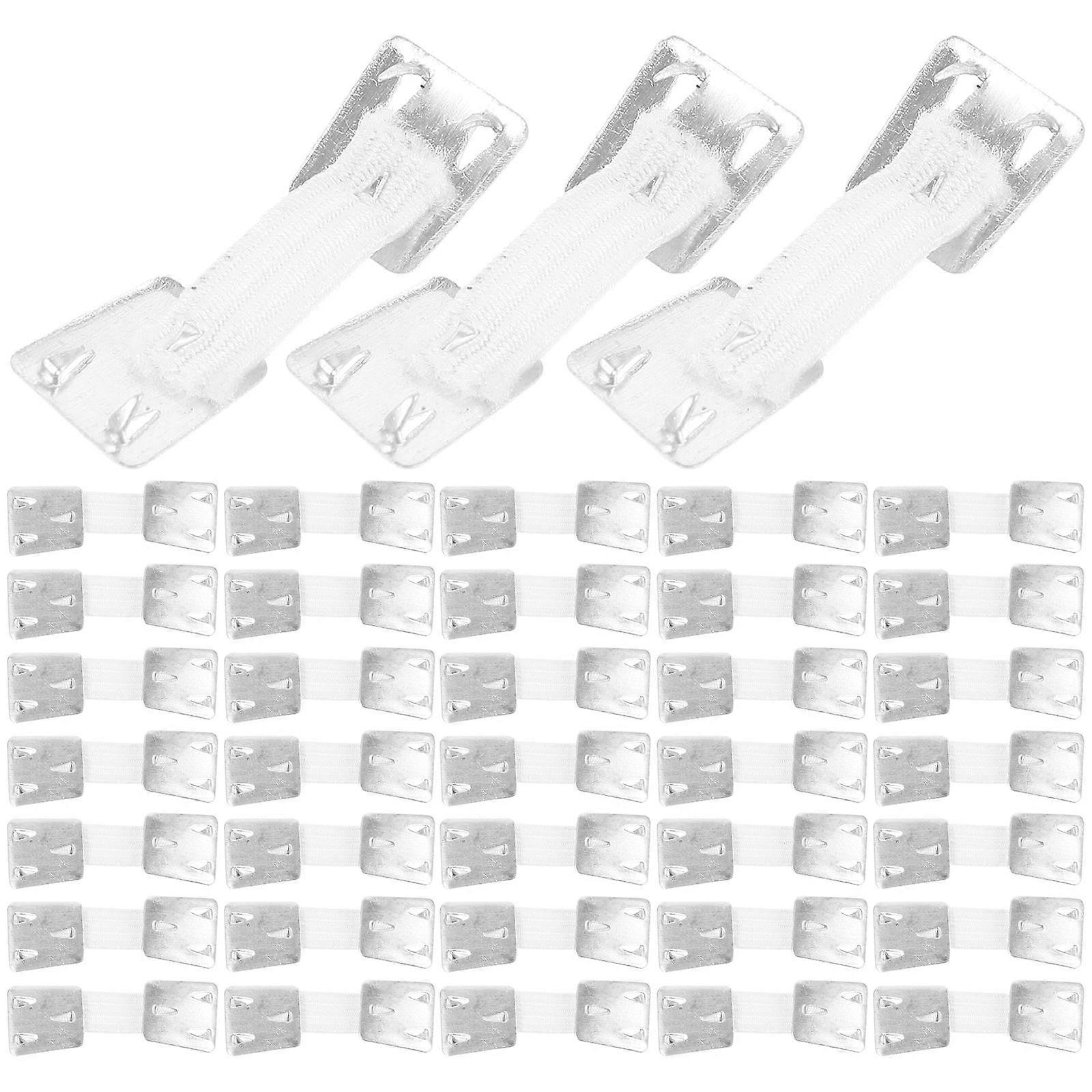 Bandage Fixing Clips Bandage Holder 100 Pcs Rectangular Compression Support for Patients