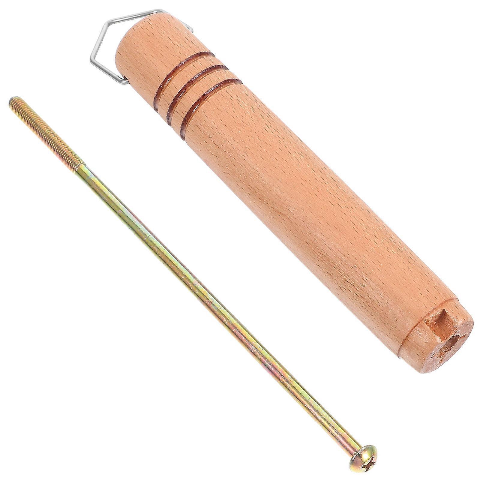 Heat-Resistant Wooden Milk Pan Handle Replacement 5Pcs Set