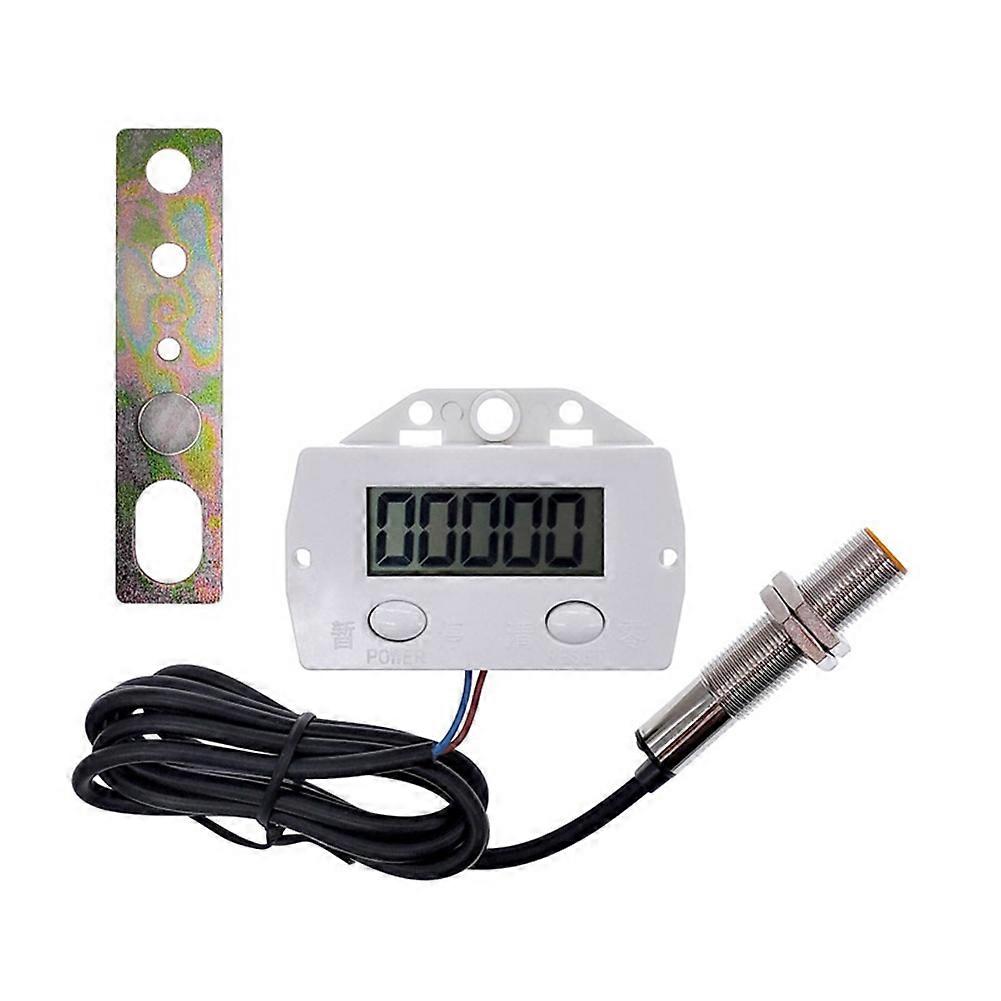 5 Digit Electronic Digital Display Counter Proximity Industrial Magnetic Sensor Switch Punch Counter