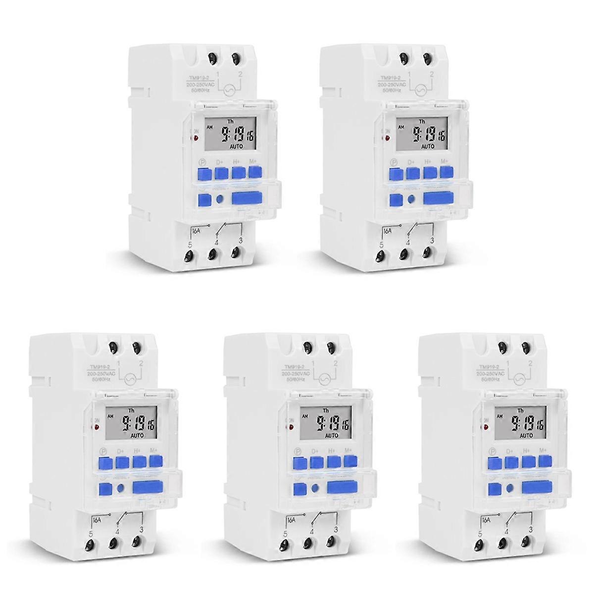  TM919A-2 Programmable Digital Time Switch AC 220V 16A