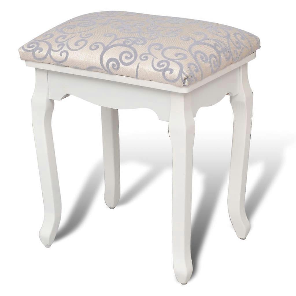 Cotton Polyester Dressing Stool With Cushion For Home Furniture Benches And Stools Benches Bar Stools