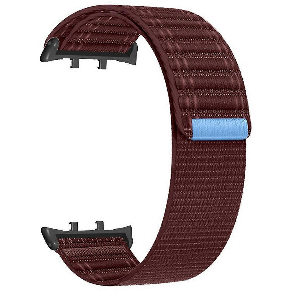 For Honor Watch 5 Bands Nylon Loop Wave Design Watch Strap with Metal Connector