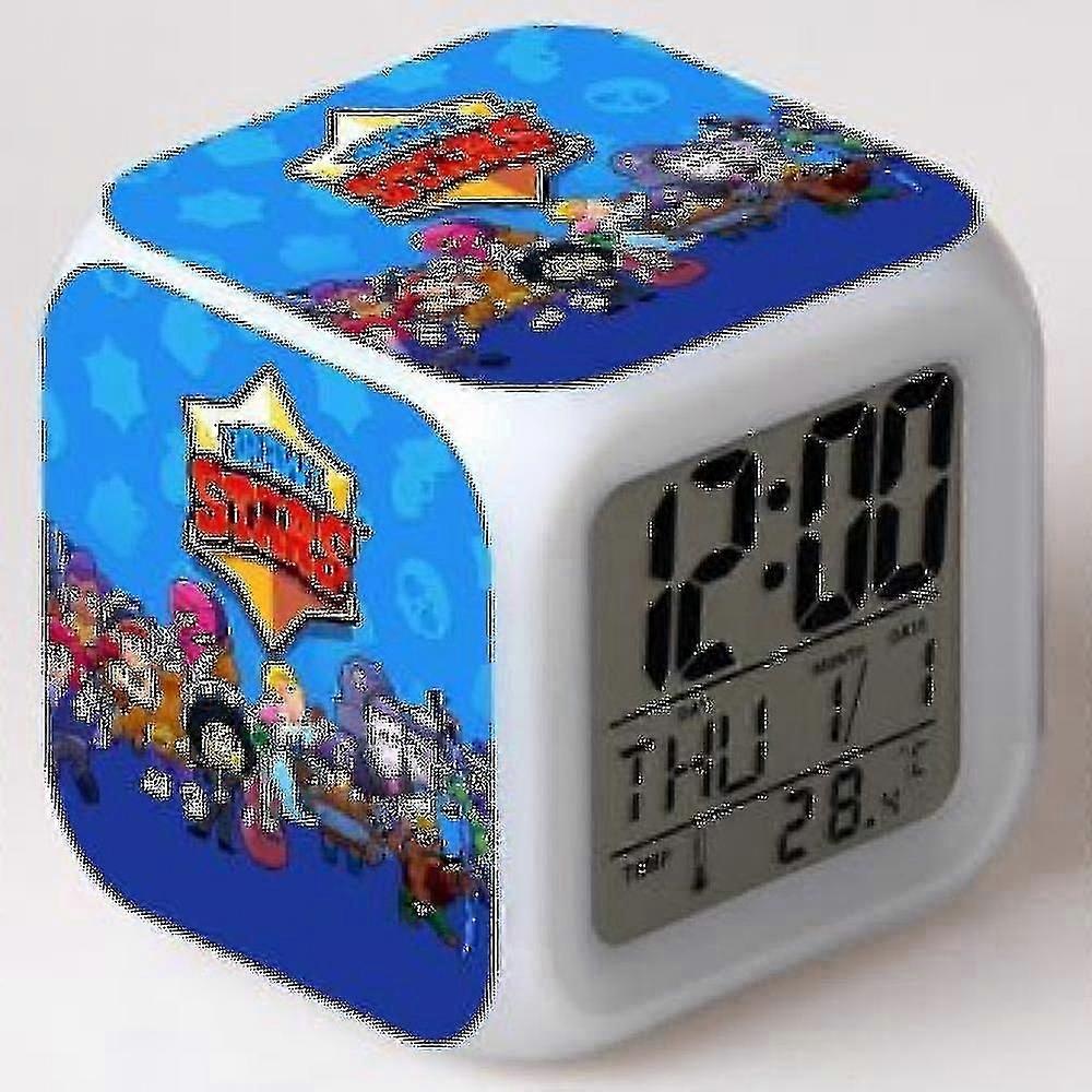 Exquisite Colorful Multifunctional Led Alarm Clock