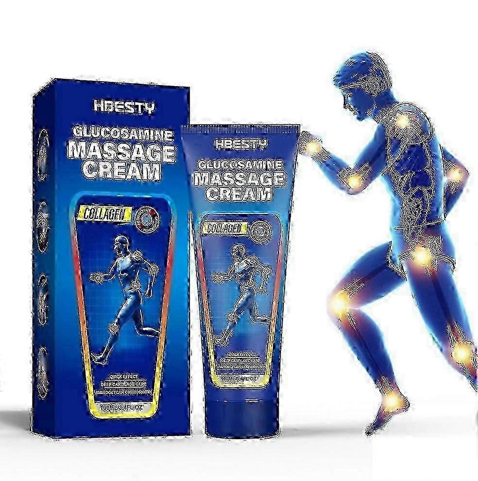 2025 Glucosamine Massage Cream, Glucosamine Joint and Bone Cream, Joint Cream for