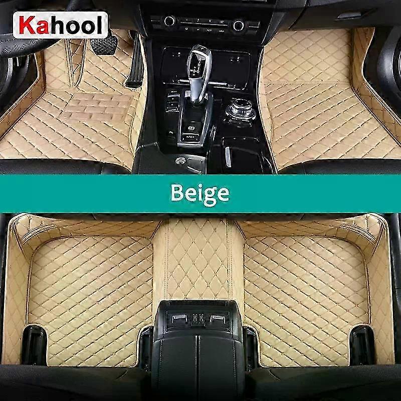 KAHOOL Custom Car Floor Mats For Toyota Prius 2th 3th W2 W3 2003-2015 Auto Carpets Foot Coche Accessorie 26s