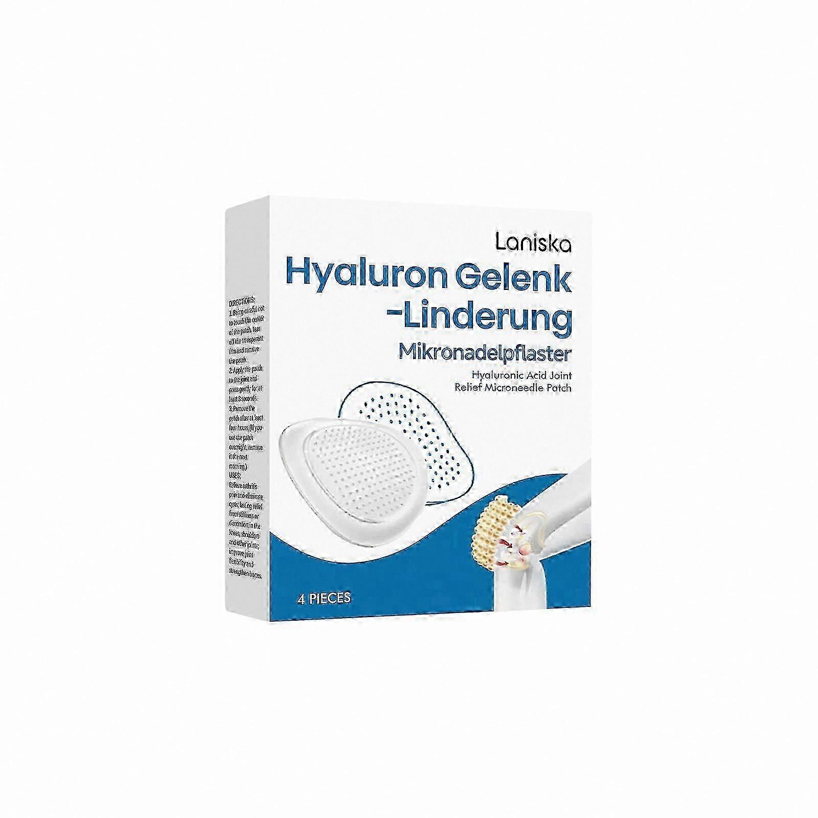 Hyaluron patches for knees and shoulders pain relief