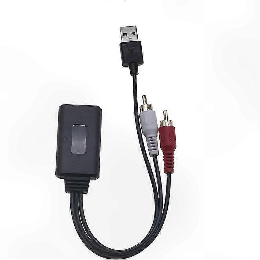 Bluetooth AUX Adapter with USB Port for Car Music Streaming