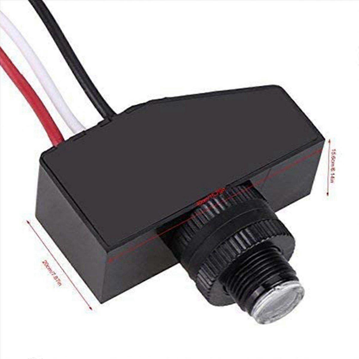 Photocell Switch -/F50 DC 8-50V Dusk to Dawn Sensor Switch