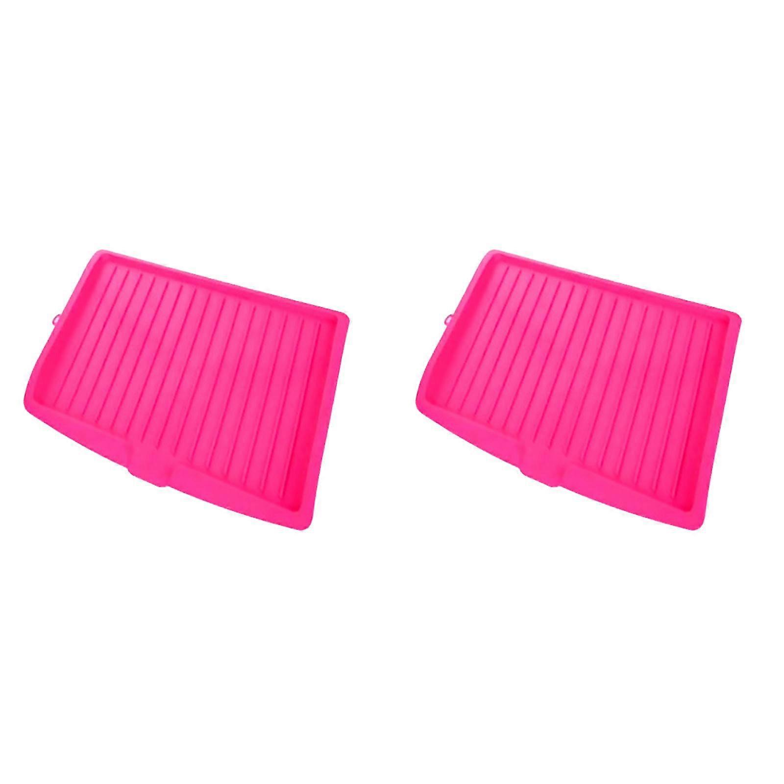 2PCS Kitchen Utility Draining Board Light Weight Space Efficient Water L