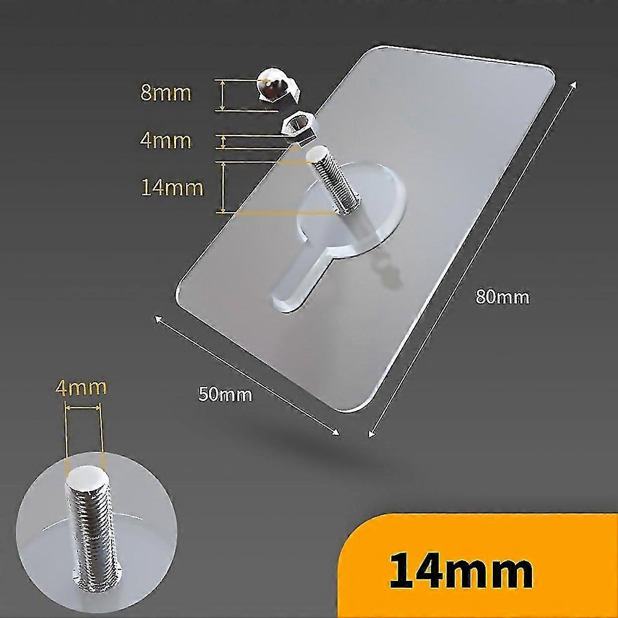 For Self Adhesive Hanging Nails Nail Free Wall Hook For Bathroom Kitchen