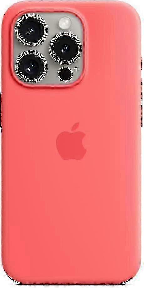 For Apple iPhone 15 Pro Silicone Case with MagSafe