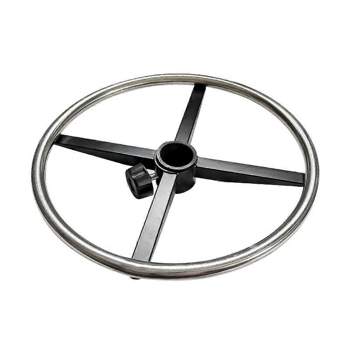 Replacement Pub Bar Stool Round Footrest Circle Stainless Steel Replacement Parts For Designer Chairs Easy To Install -HK1027