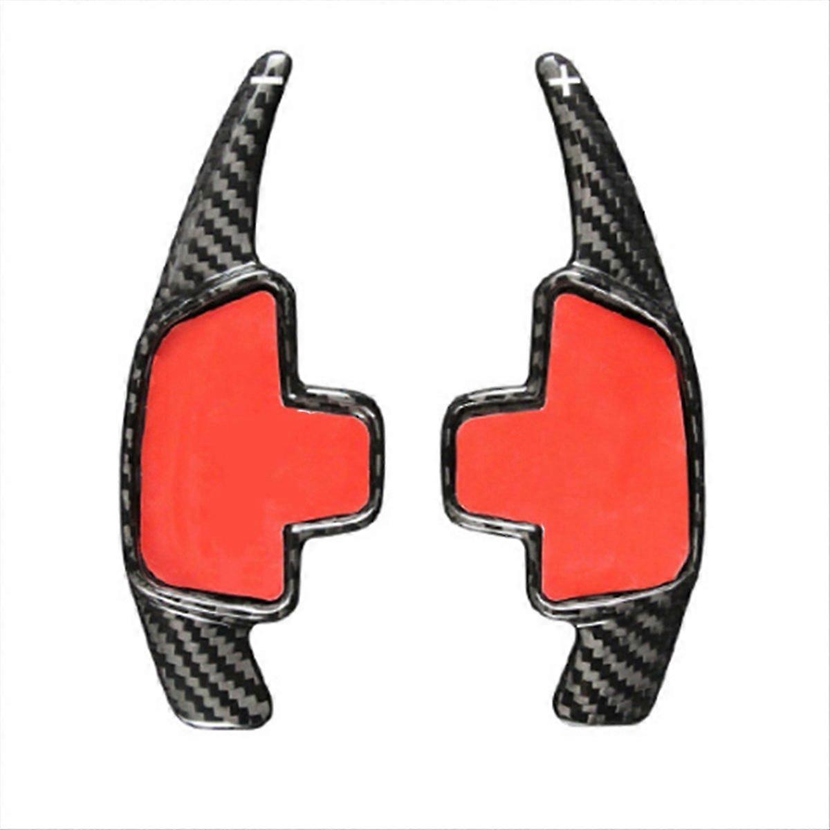 Car Steering Wheel Paddle Shift Extension Shifters Carbon Fiber Trim Sticker for C E S V G Class