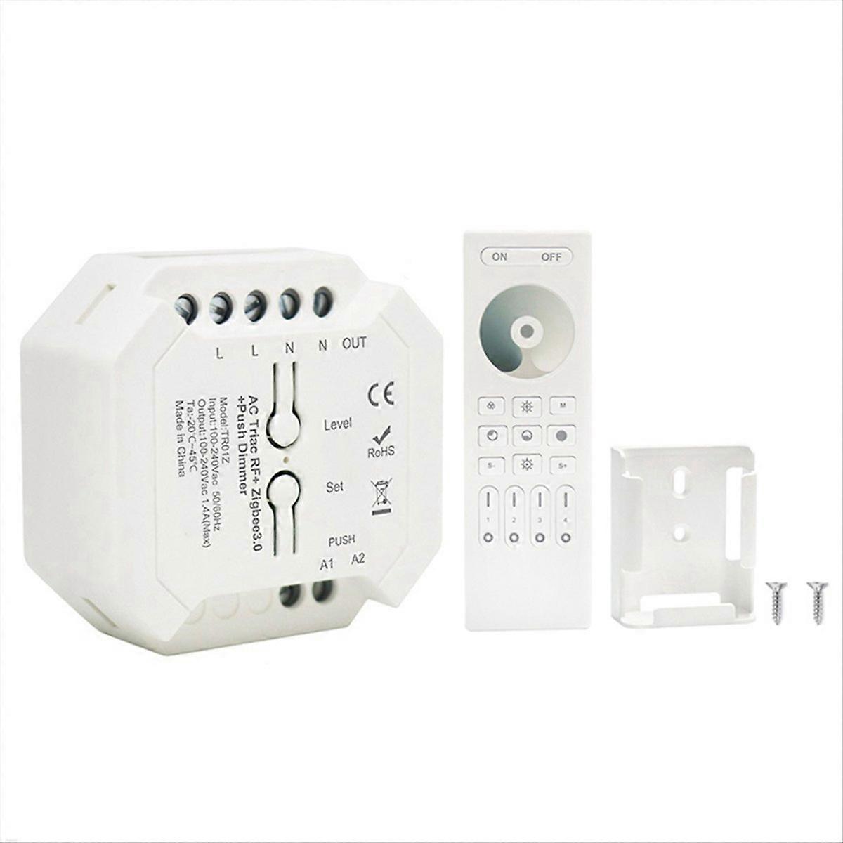 Tuya ZigBee Triac Dimmer Controller Smart Dimmer Remote Control C