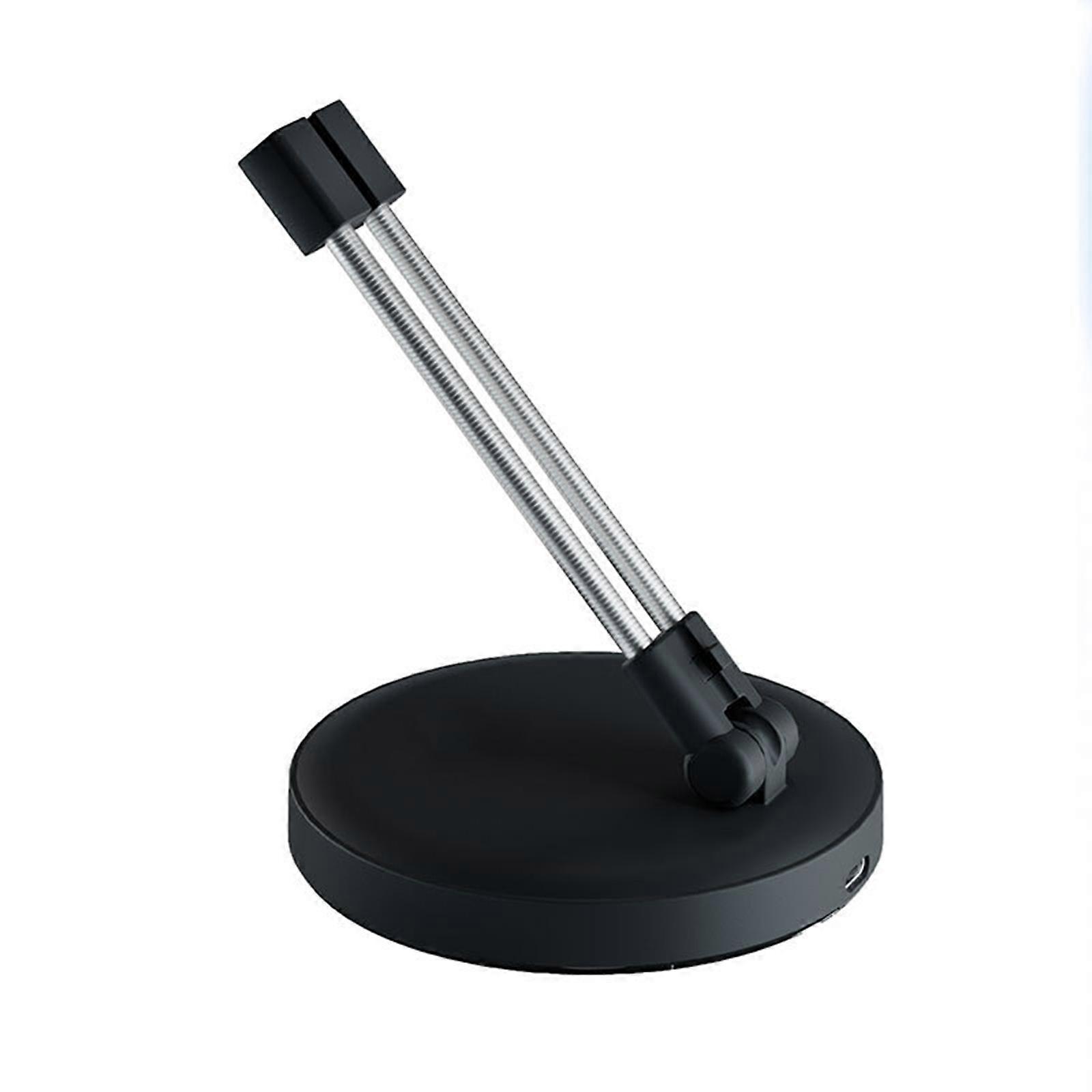 Color Light Mouse Cord Holder With Metal Weighted Base And Flexible Arm For Improved Gaming Accuracy Mouse Bungee Multicolor