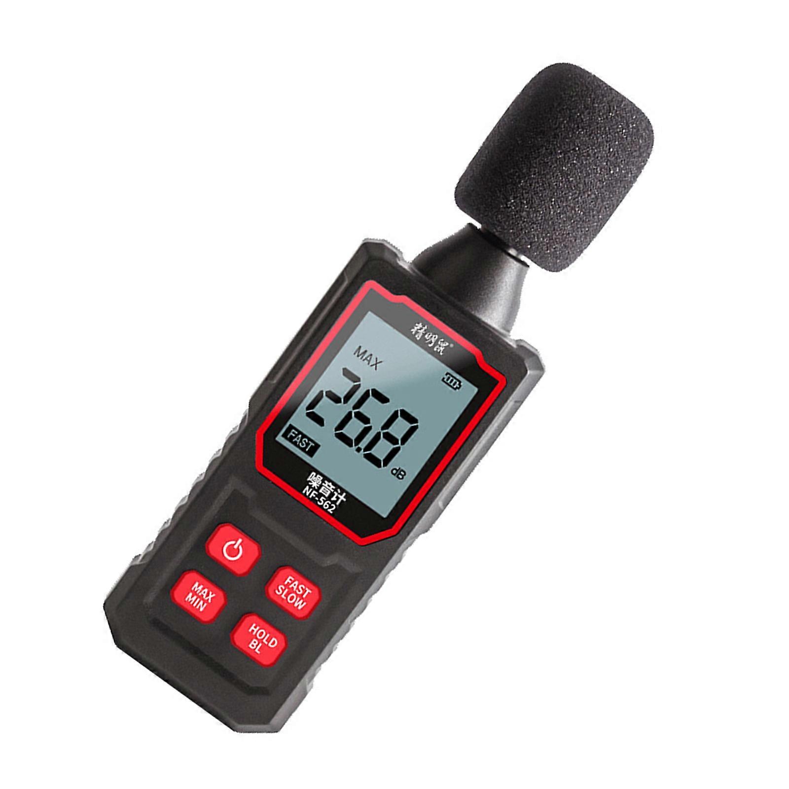 Professional Sound Level Meter High Accuracy for Precise Decibel Measurement & Noise Analysis for Home Industry Durable Multicolor