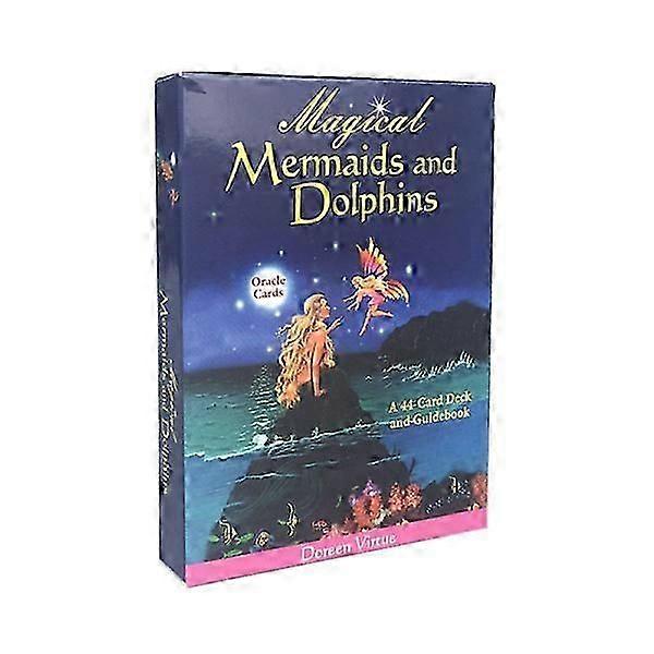 Magical Mermaids And Dolphins Oracle Oracle Tarot Divination Card, Divination Tool