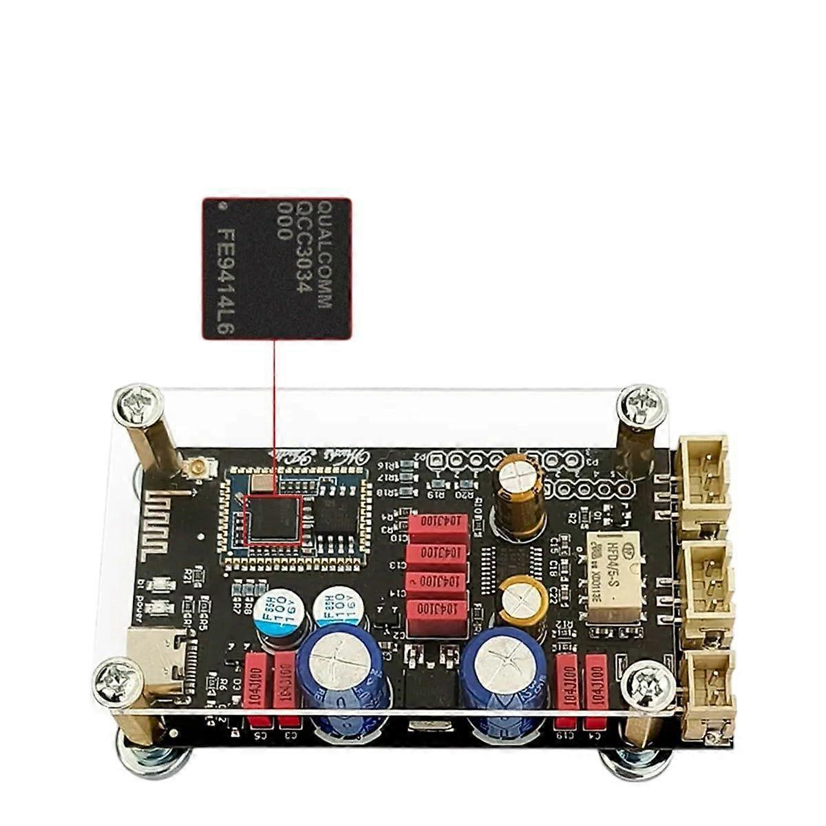 Qcc3034Dc8-24V Xy-La02 Qualcomm Qcc5125 Qcc3034 Bluetuth Audiophile 5.1 Decoder Board Aptx Ldac Lossless Hd Sound New 2025 High for Reliable Electroni