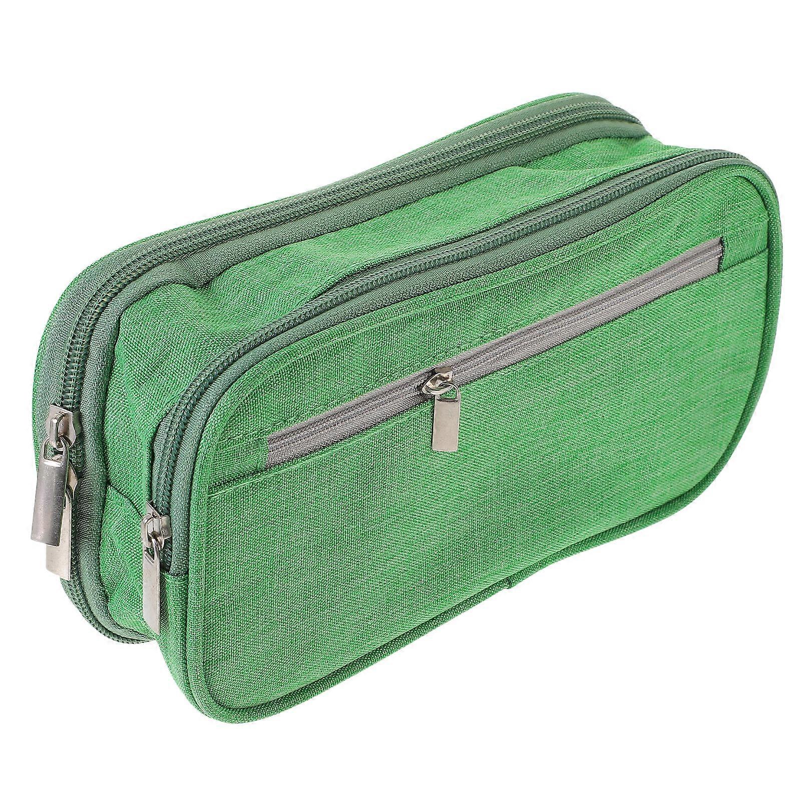 Pen Bag Handheld Pencil Pouch for Storage Large Capacity Design
