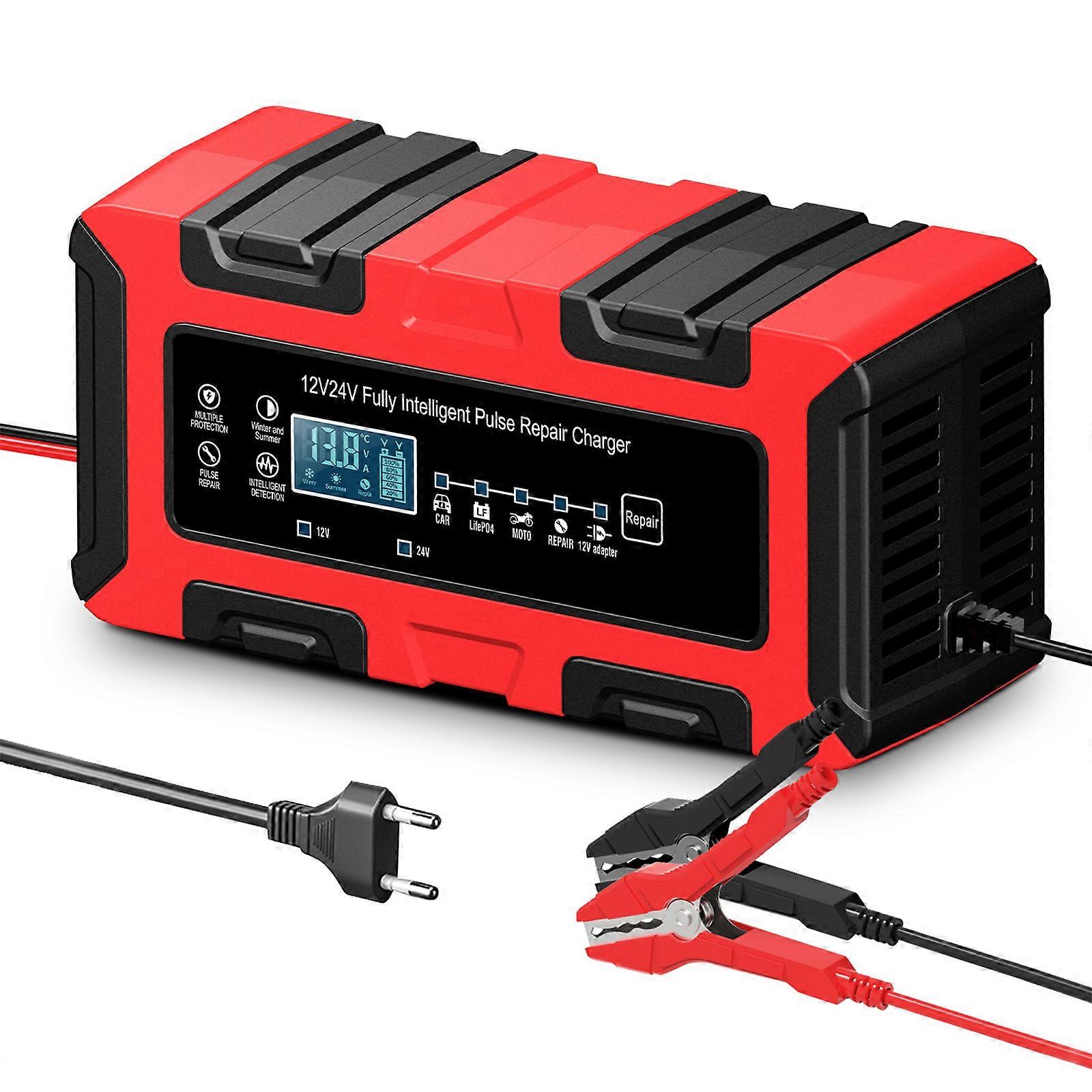 Dense Fast Device 12V 24V Energy Device ABS Case Quick Automatic Checking For Automobiles Motorcycles Multicolor