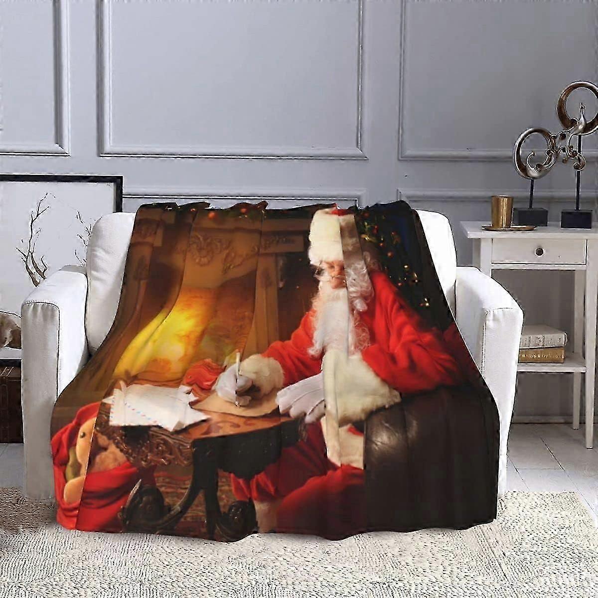 christmas travel blankets with stylish 3D patterns