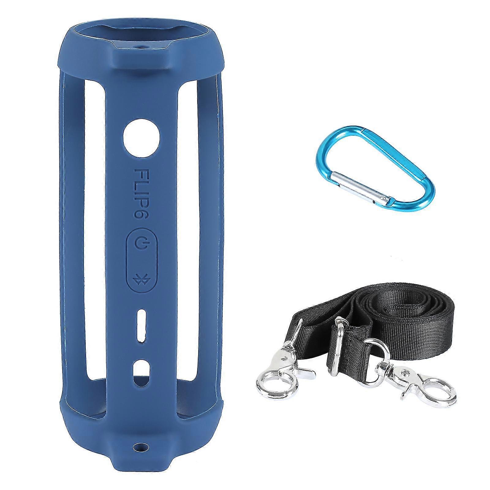 Soft Silicone For Case Durable Forjbl Flip 6 Wireless Speaker Carrying  Blue