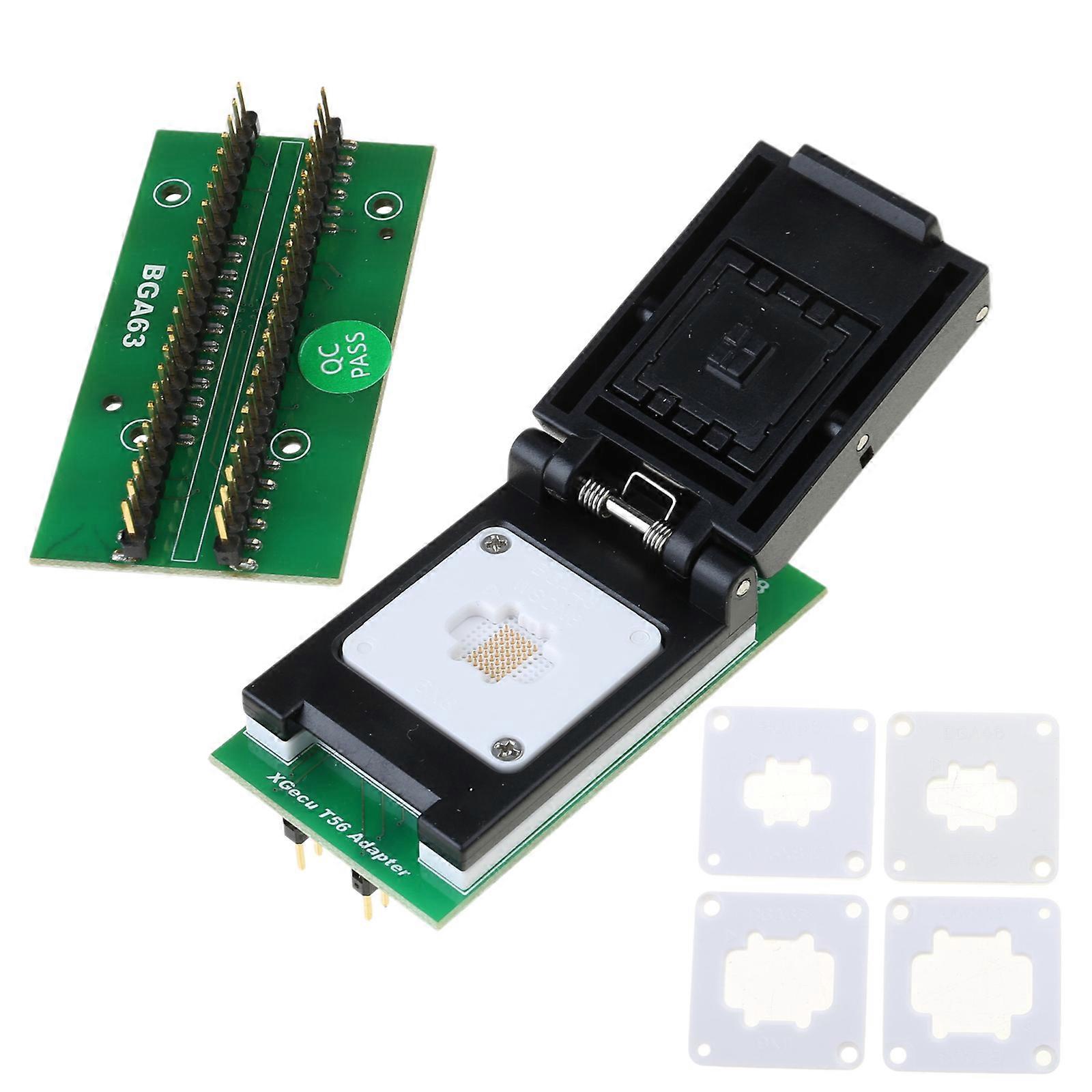 Easy To Use BGA48 And BGA63 Chip Programming Adapter Kit For T56 Enthusiasts Multicolor
