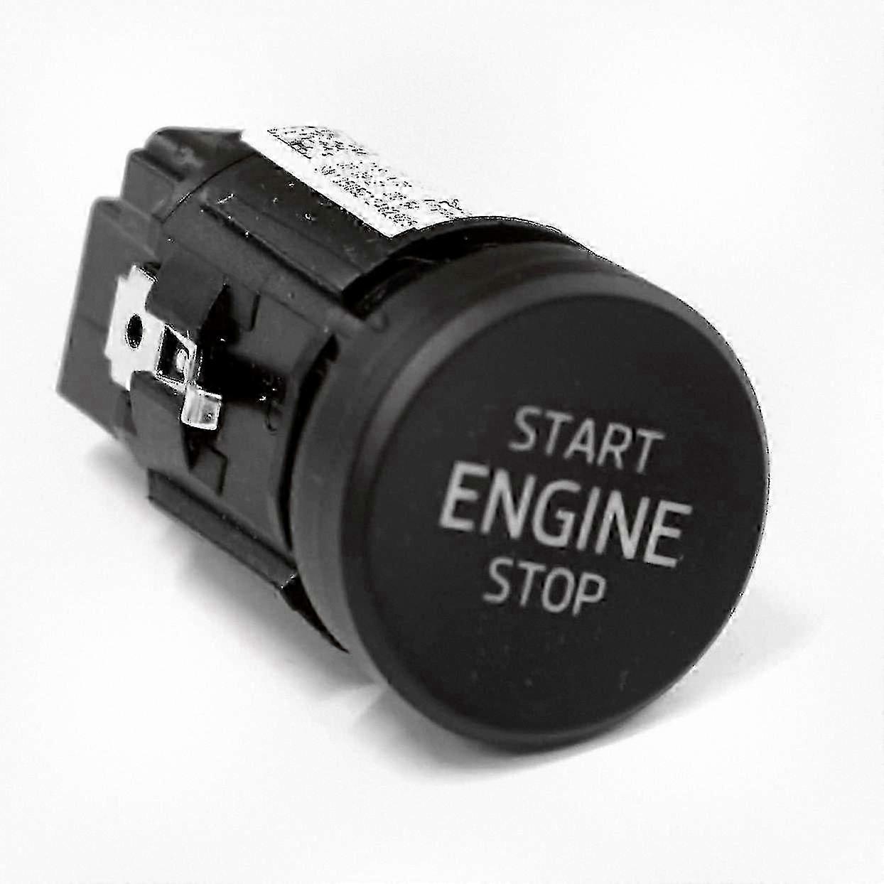 Skoda car start-stop ignition push button switch in black for compatible models