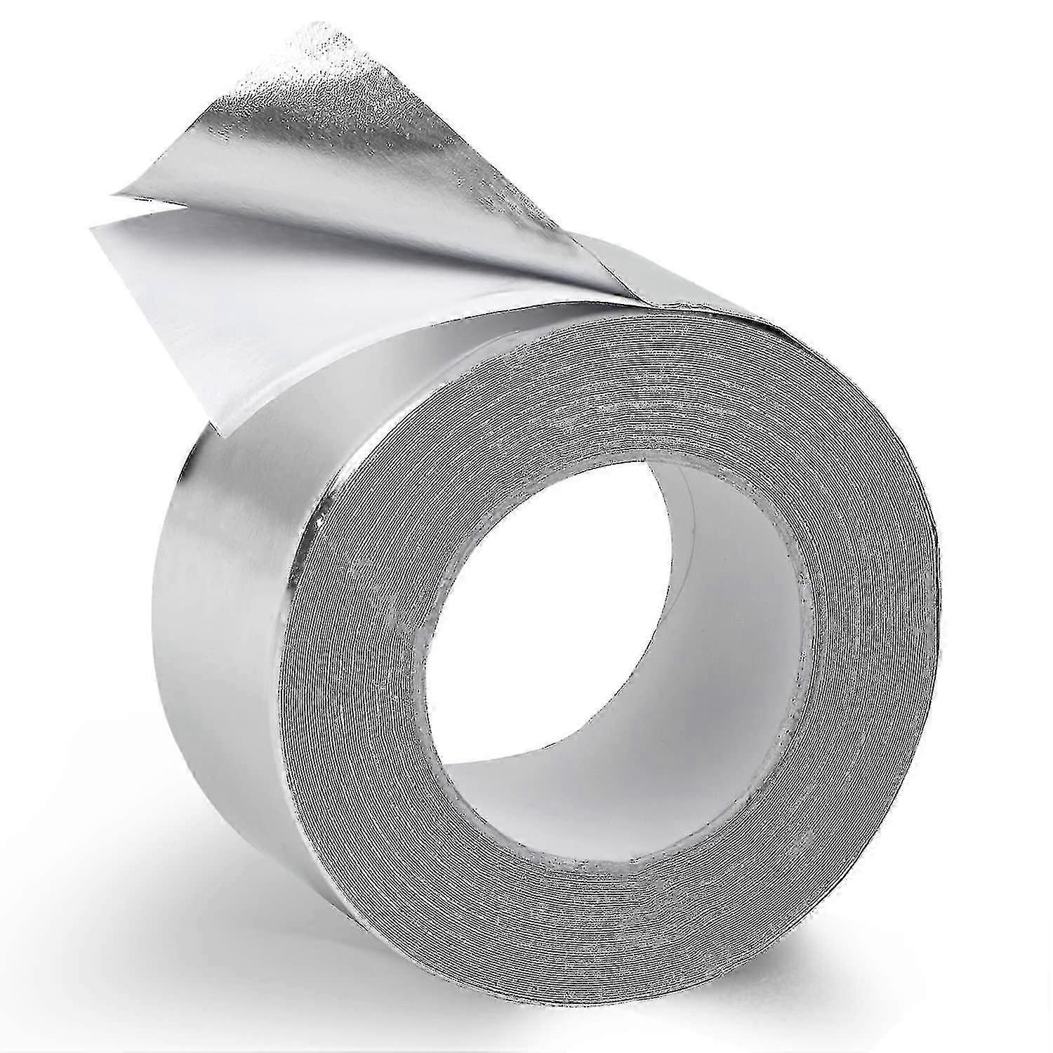 [30 قدما] شريط درجة حرارة عالية - شريط رقائق معدنية وبلاستيكية وزجاجية - شريط مقاوم للحرارة - 10 ياردات ، سمك 0.15 مم ، عرض 1.5 بوصة - شريط فرن ، شريط مدخن