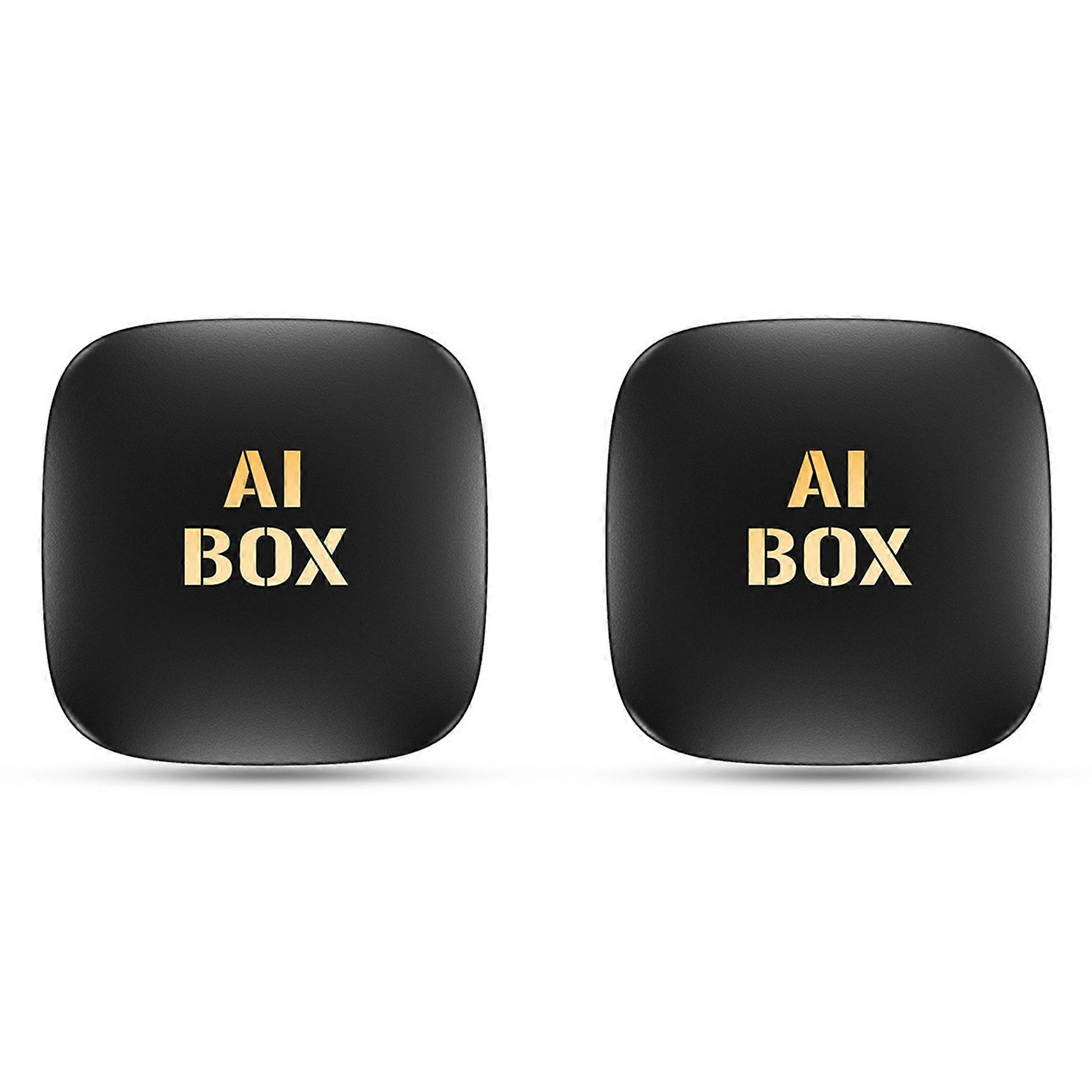 2X Car Adapter 3 in 1 Wireless CarPlay Android Adapter Wireless Adapter CarPlay Ai TV Box with Wired CarPlay Ai Box-A